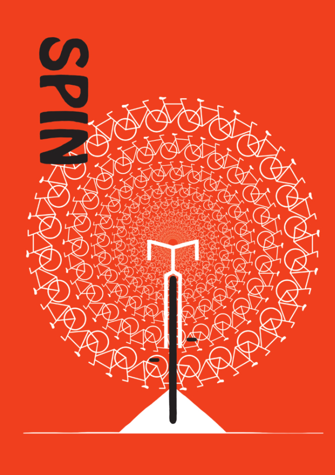 SPIN poster by LOGCB